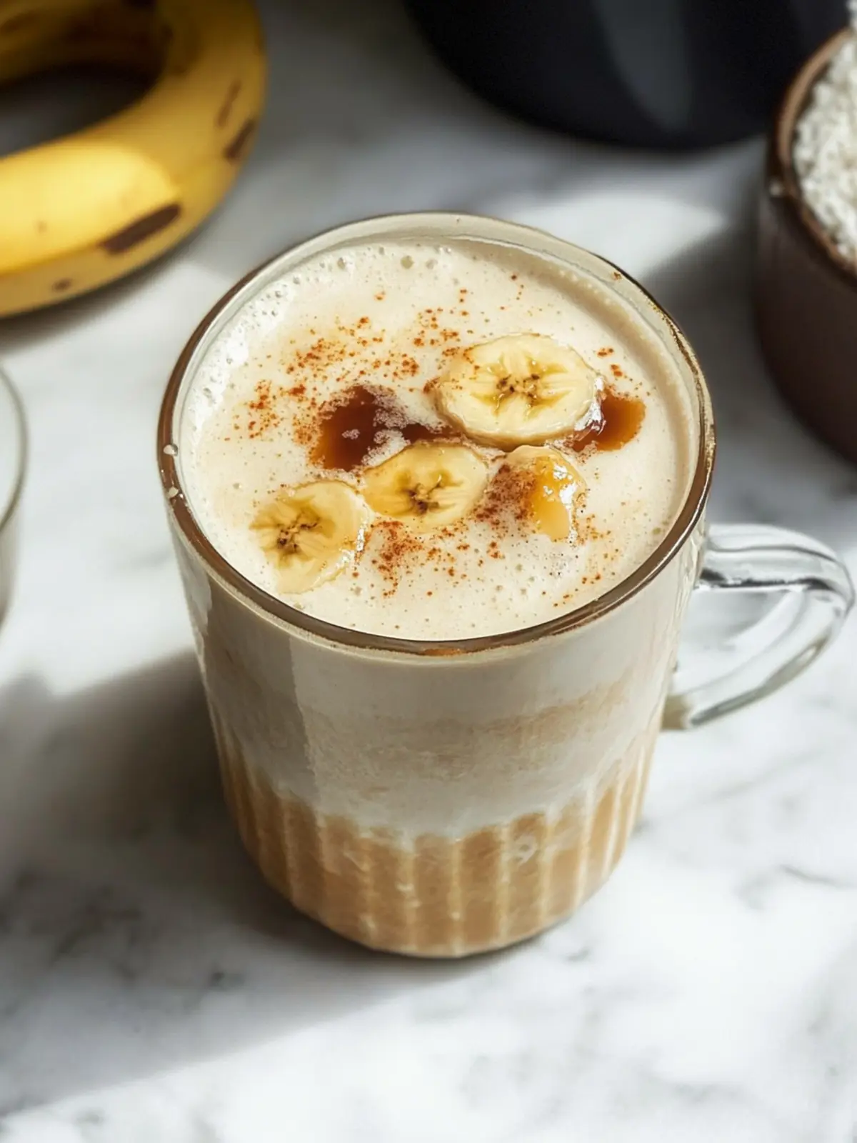 Caramelized Banana Latte