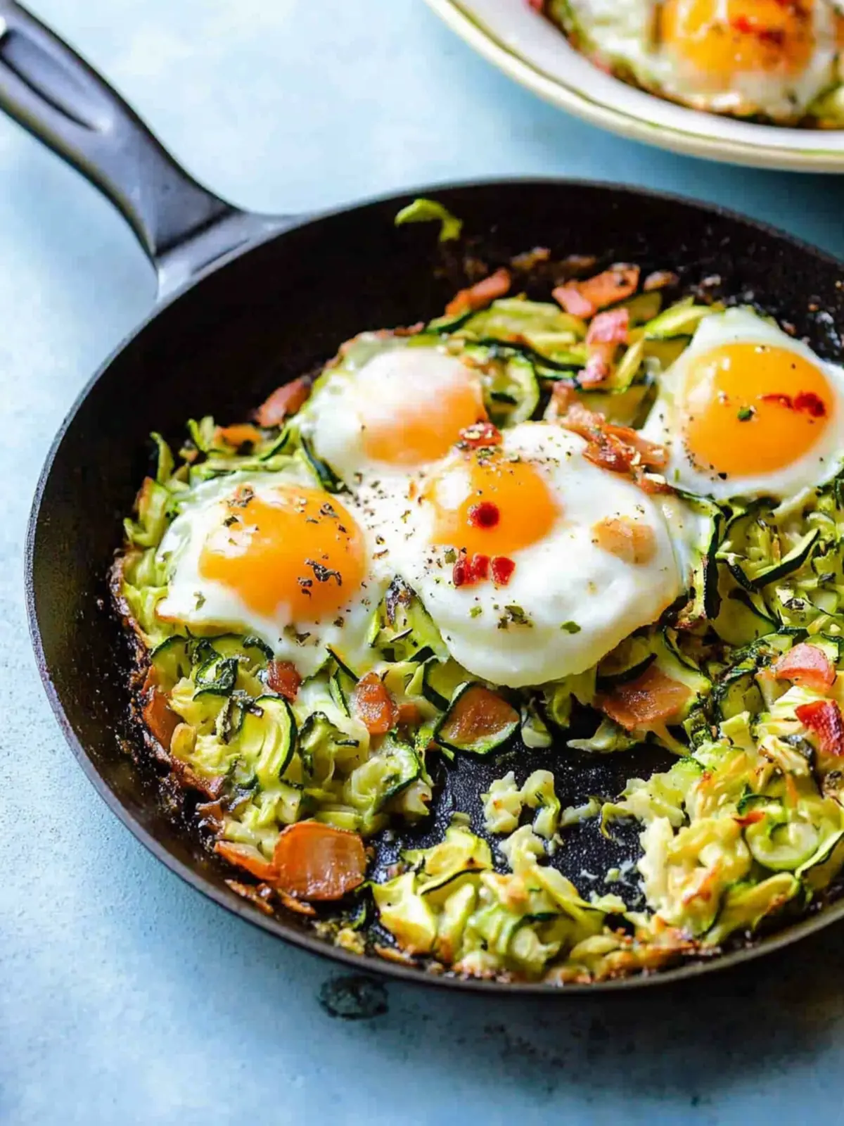 Zucchini Breakfast Skillet