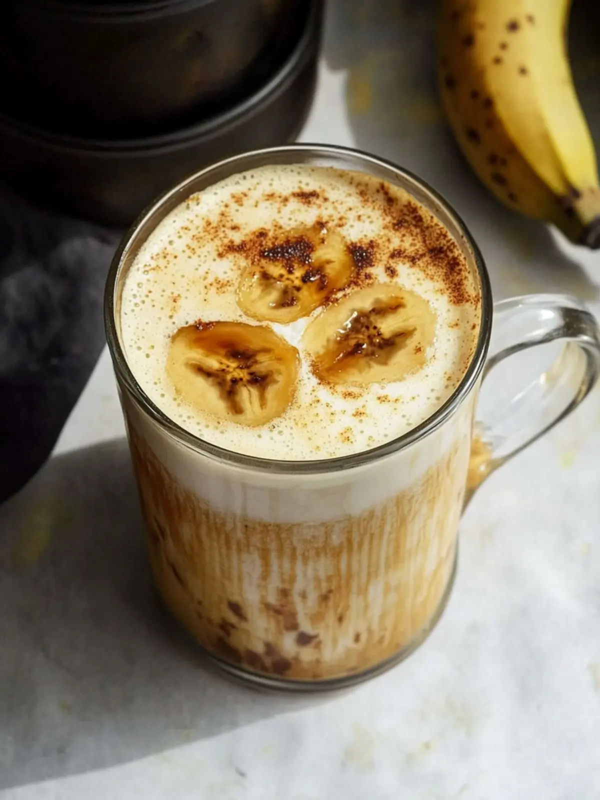 Caramelized Banana Latte