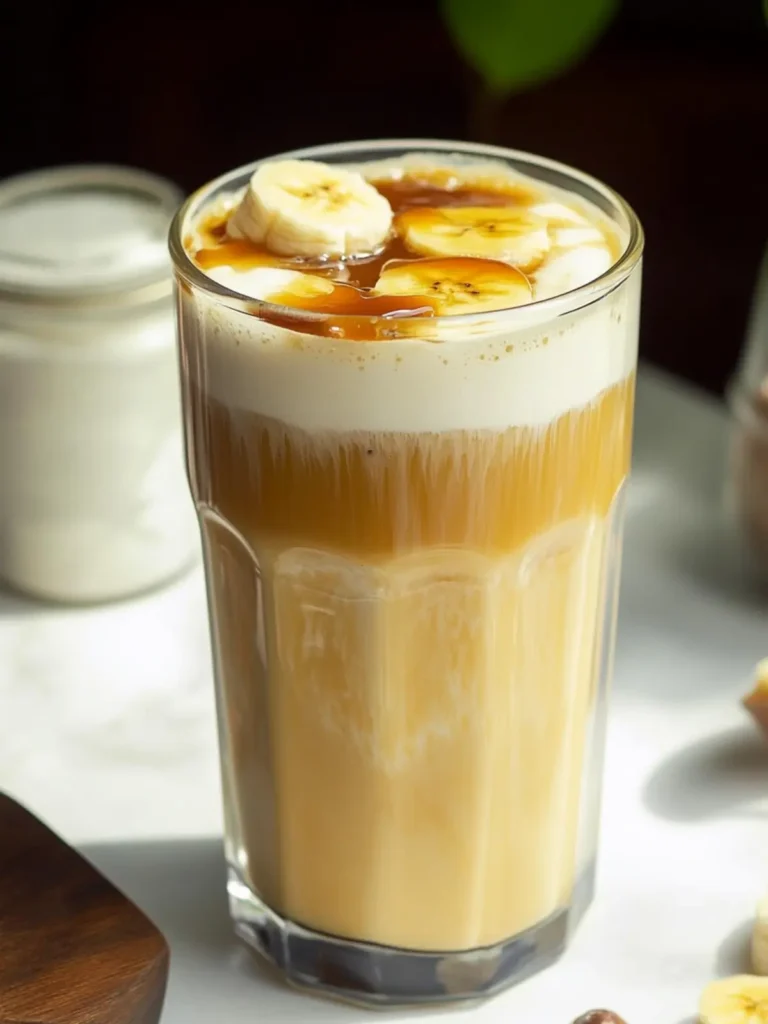 Caramelized Banana Latte