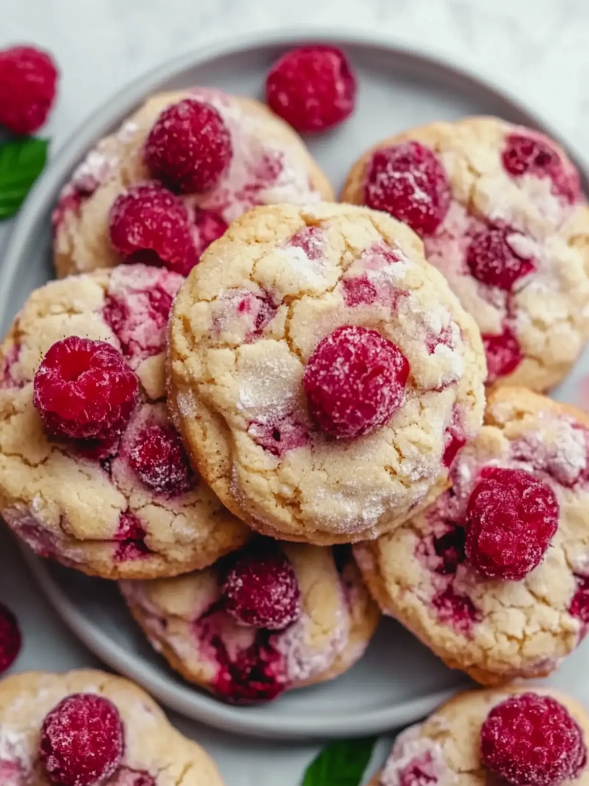 Raspberry Cookies