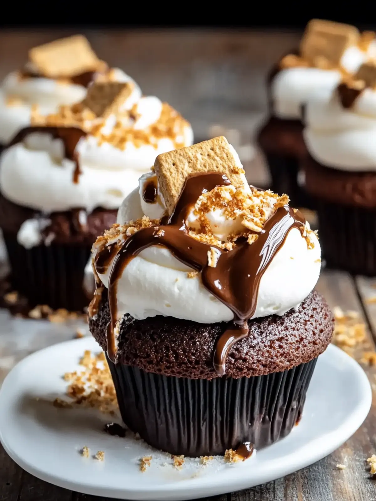 S'mores Cupcakes