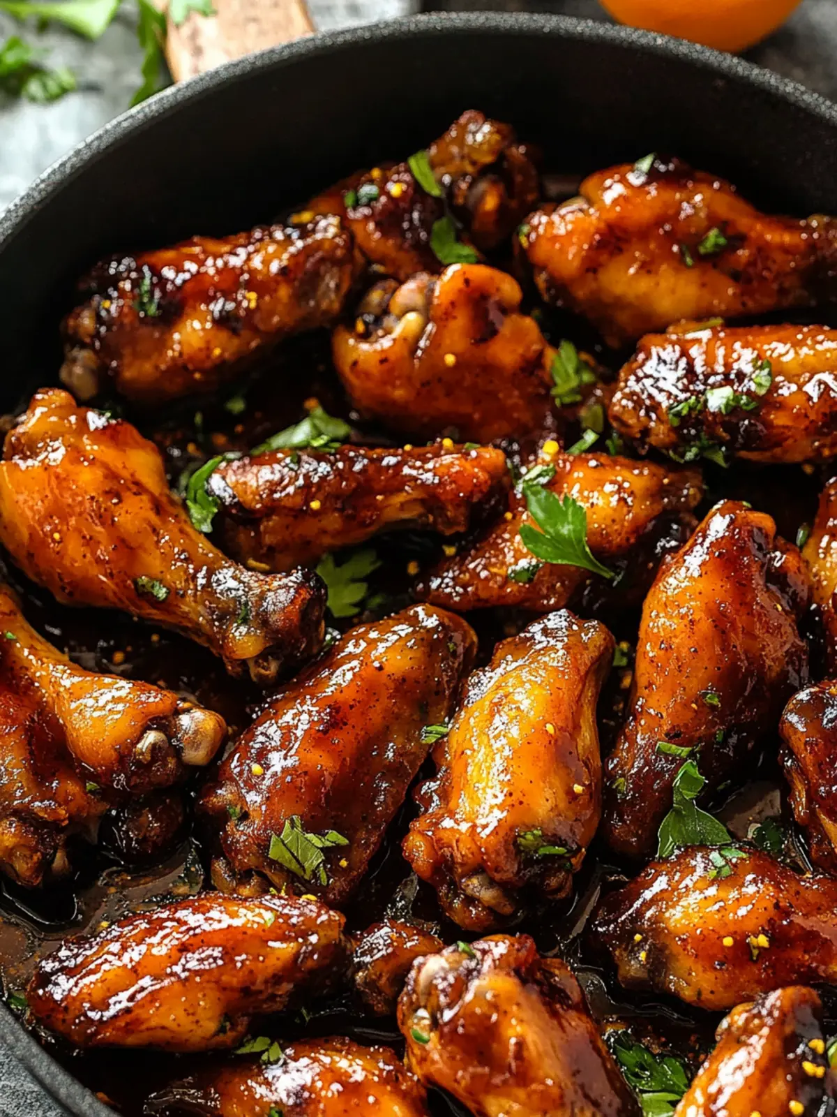 Spicy Orange Chicken Wings