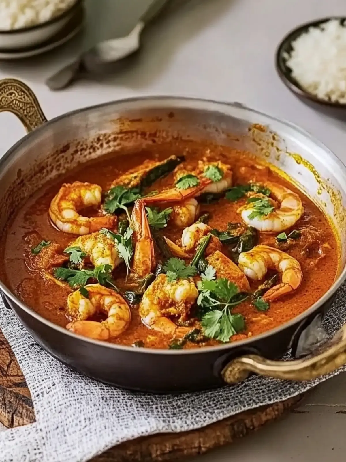Prawn karahi