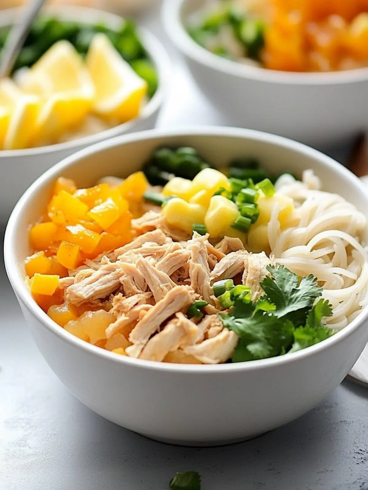 Hawaiian Chicken Noodle Bowls