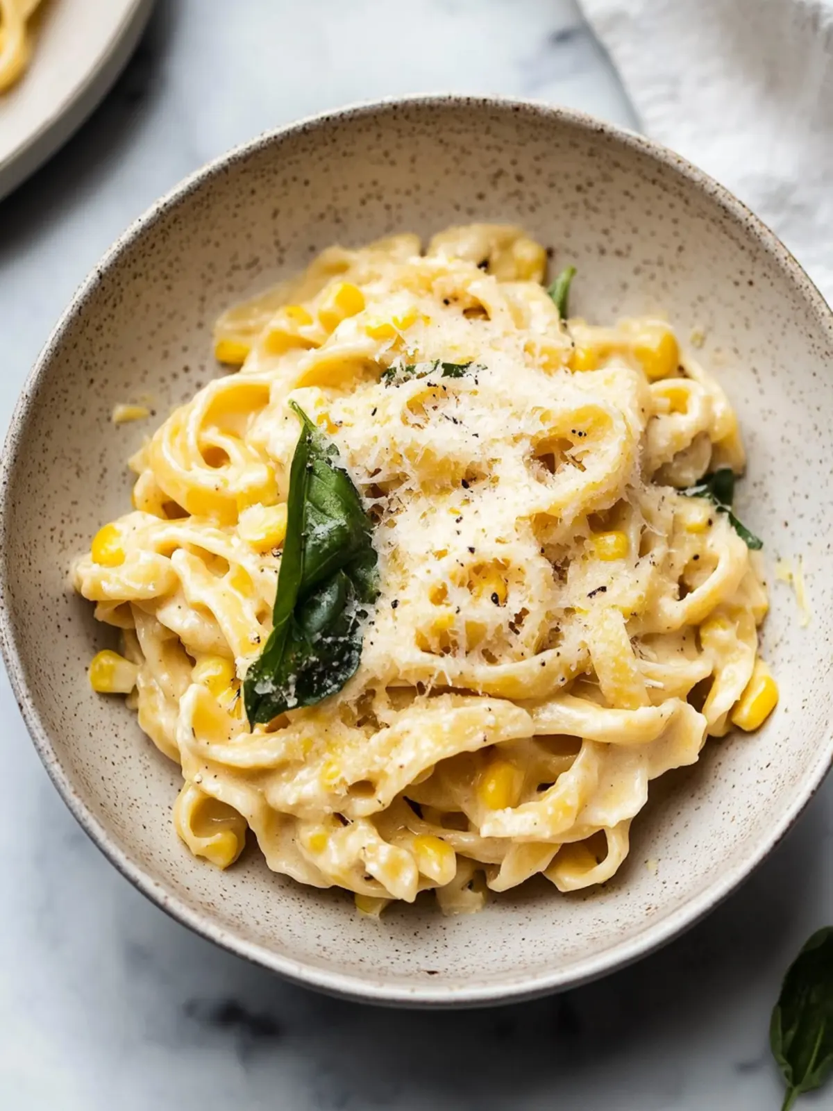 Easy Creamy Corn Pasta