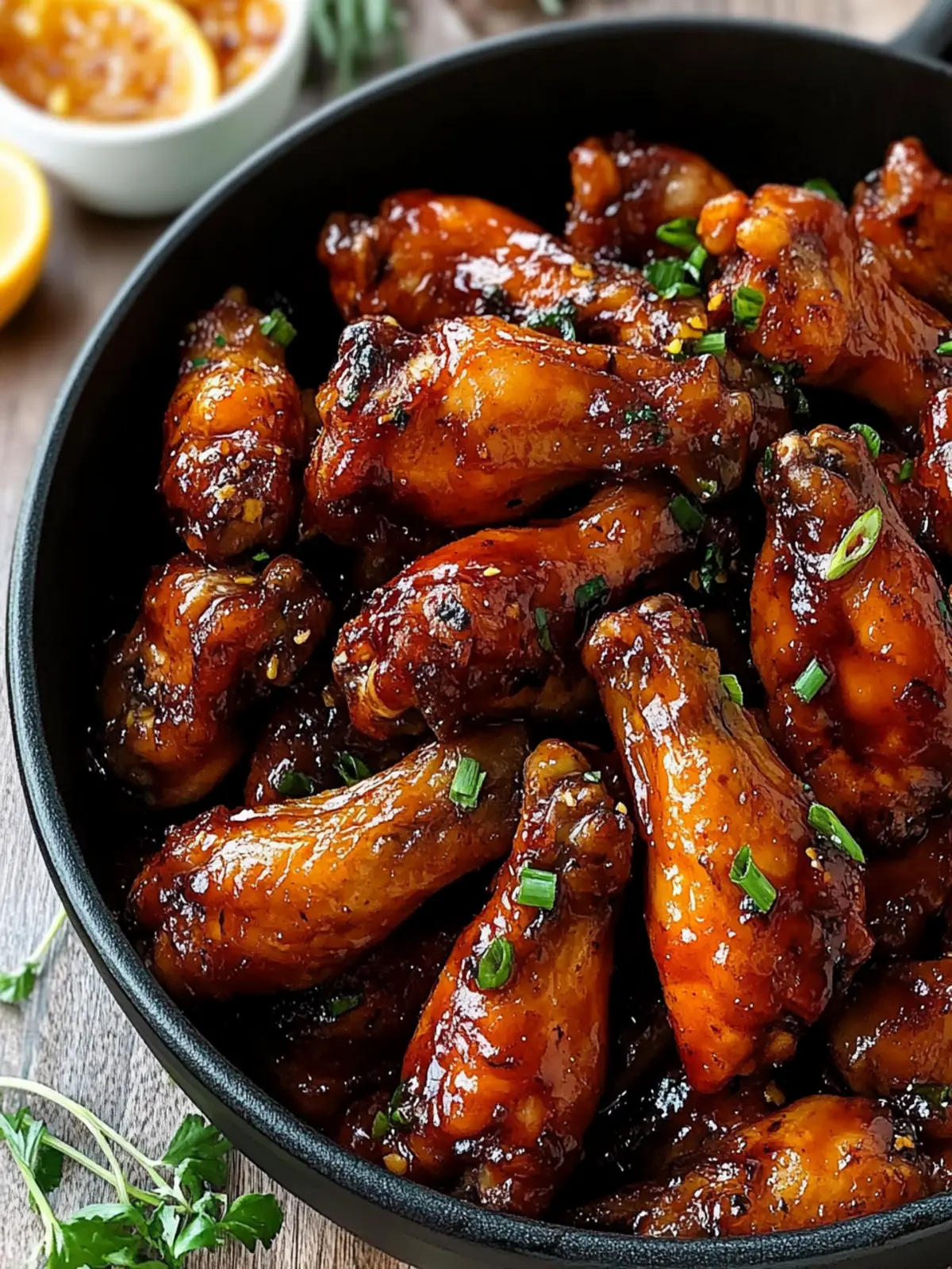 Spicy Orange Chicken Wings