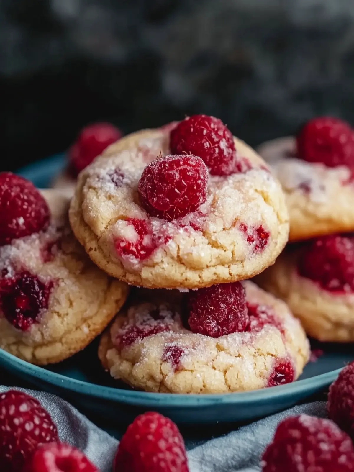 Raspberry Cookies