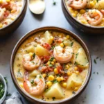 Creamy Potato Shrimp and Corn Chowder
