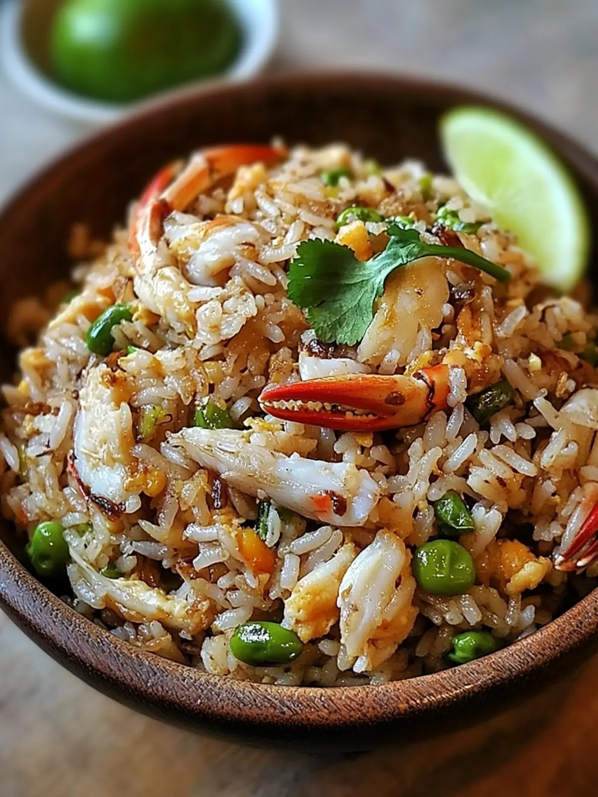 Coconut Crab Fried Rice