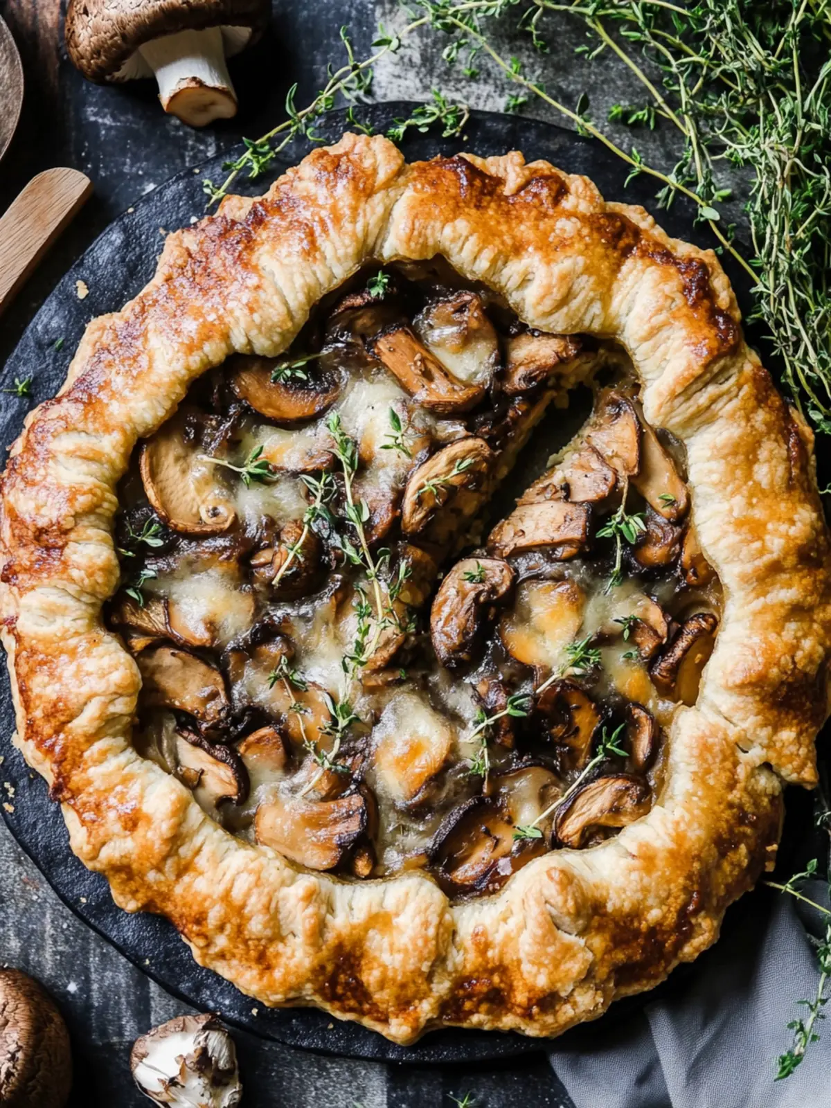 Wild Mushroom Galette