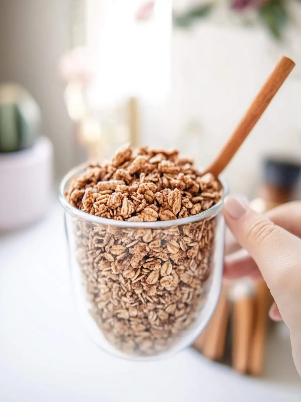 Vegan Cinnamon Toast Crunch Granola