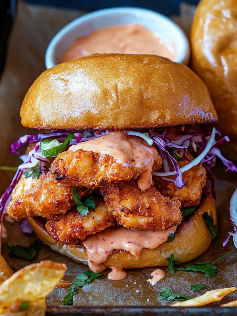 Bang Bang Chicken Sandwich