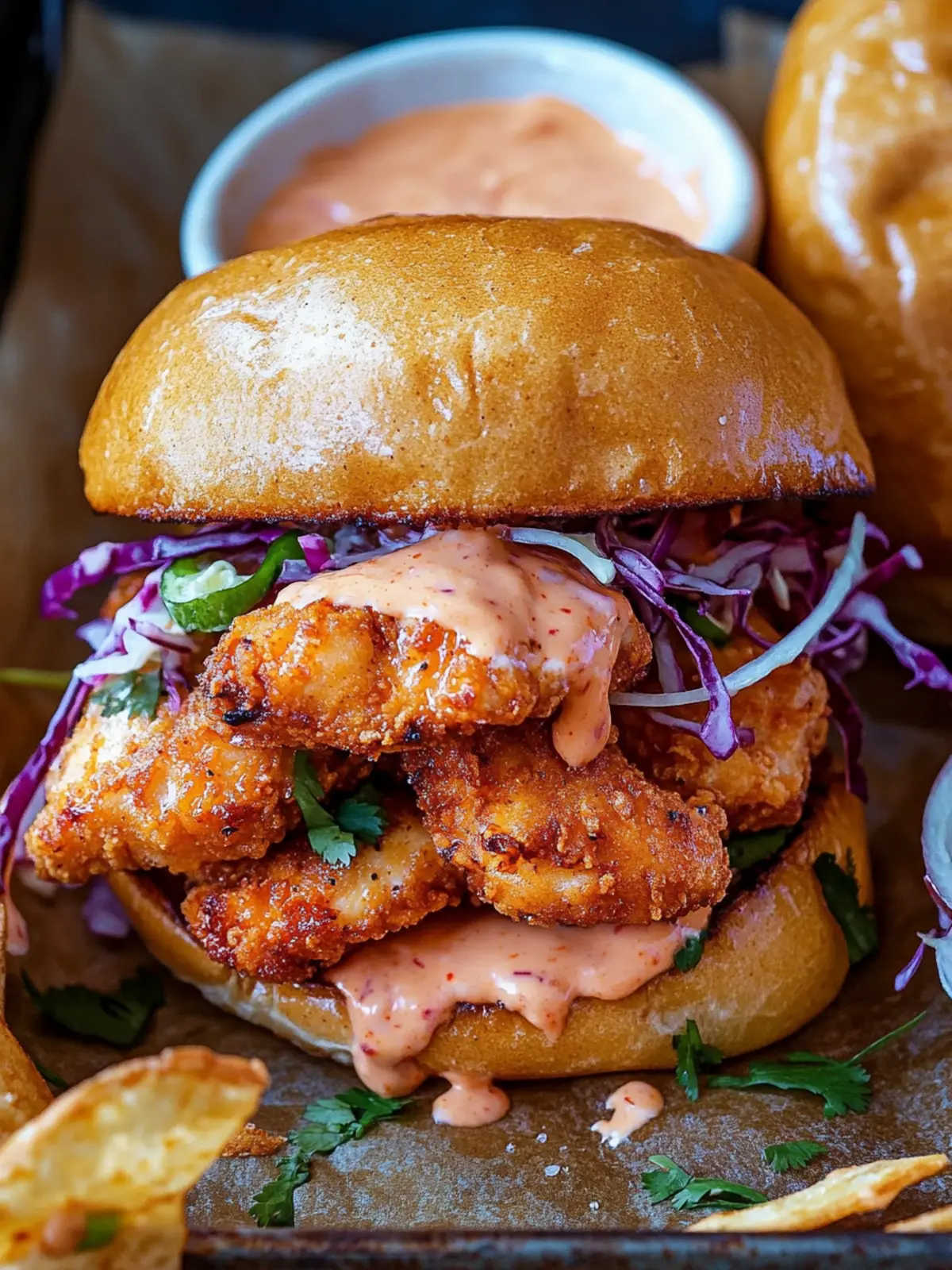Bang Bang Chicken Sandwich