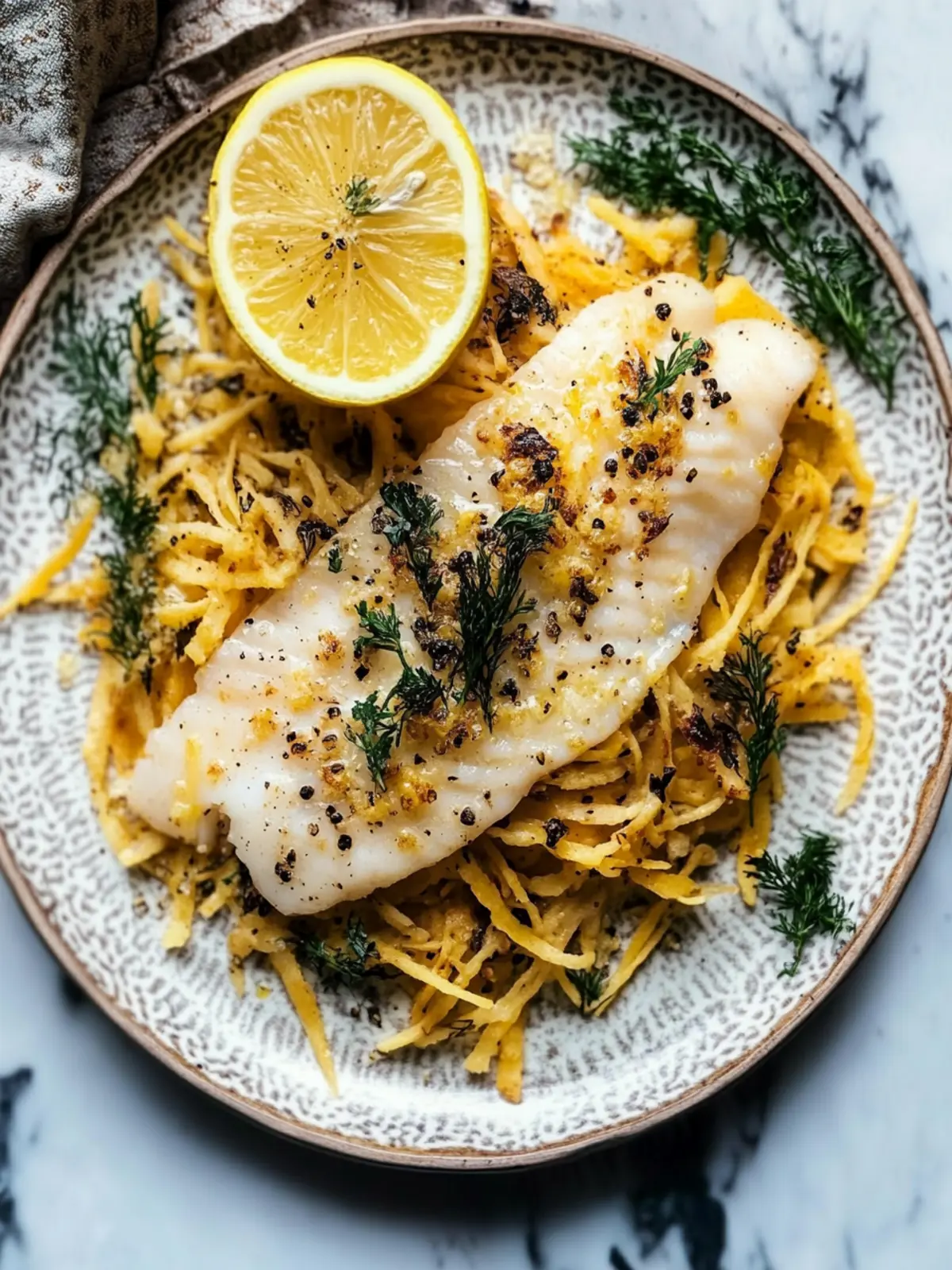 Sole Meunière with Shoestring Potatoes