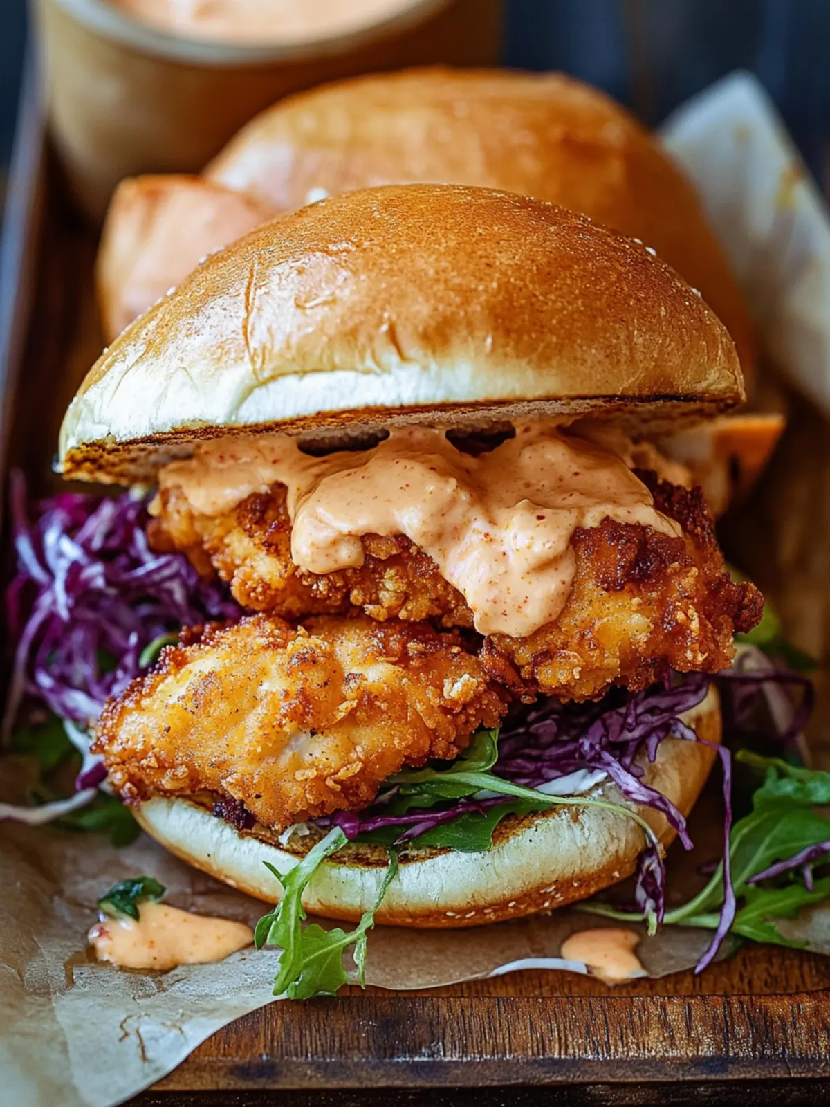 Bang Bang Chicken Sandwich