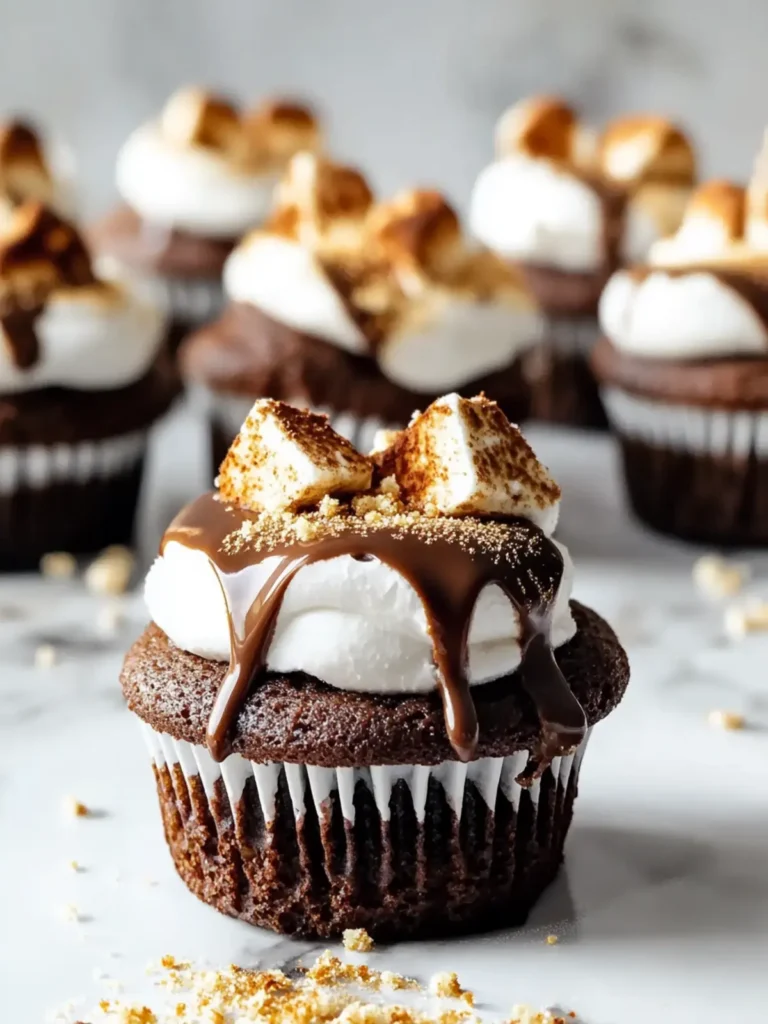 S'mores Cupcakes