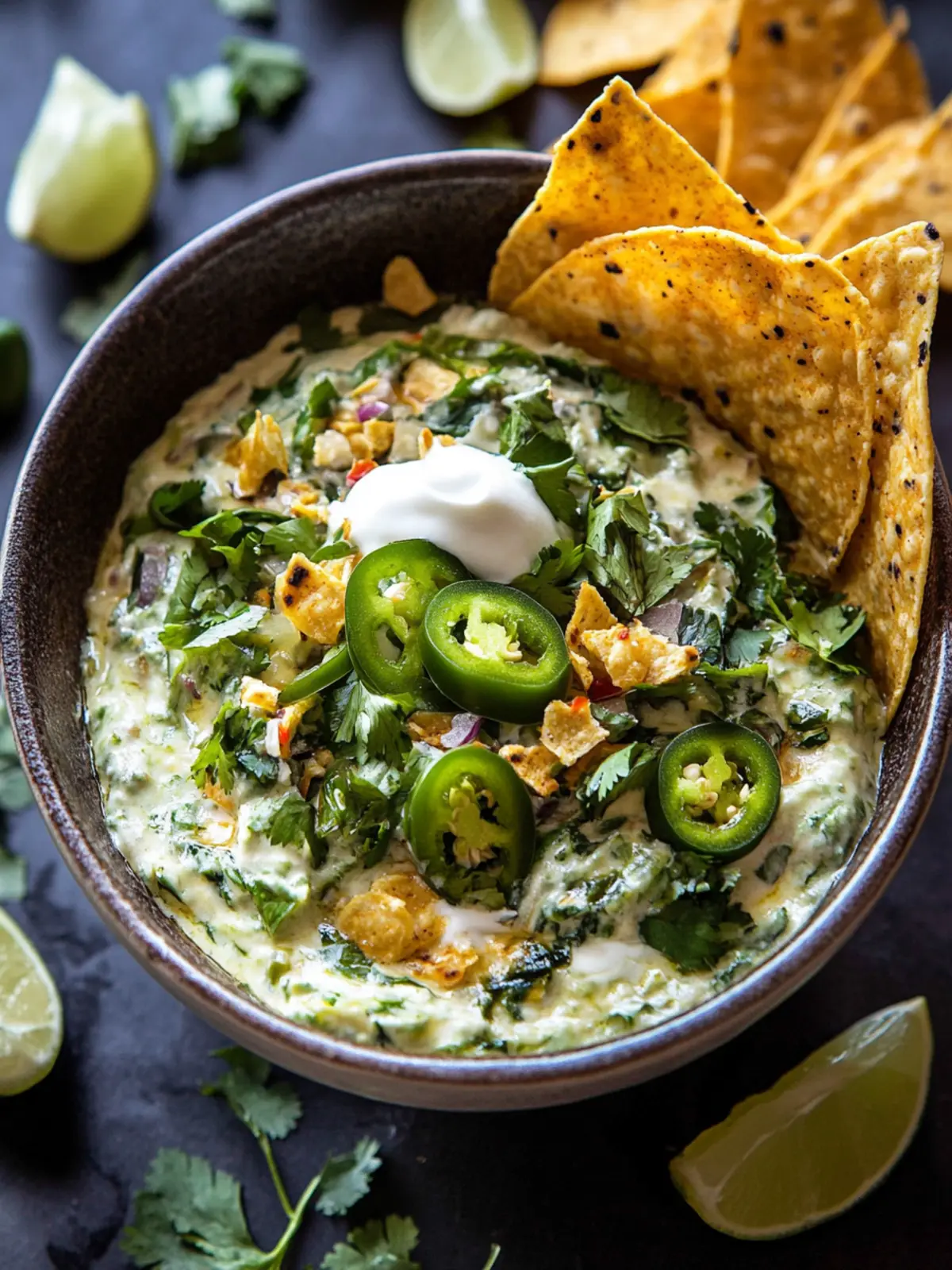 Mexican Street Style Jalapeño Dip.