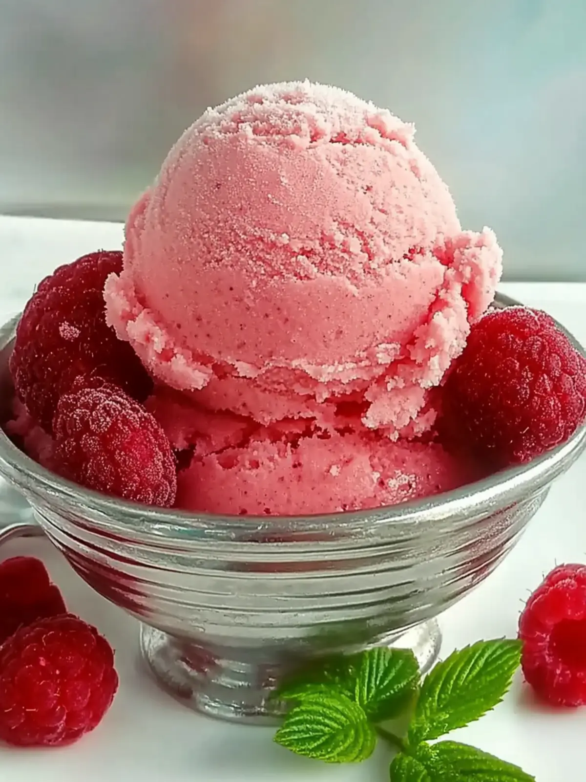 Wild Raspberry Sherbet
