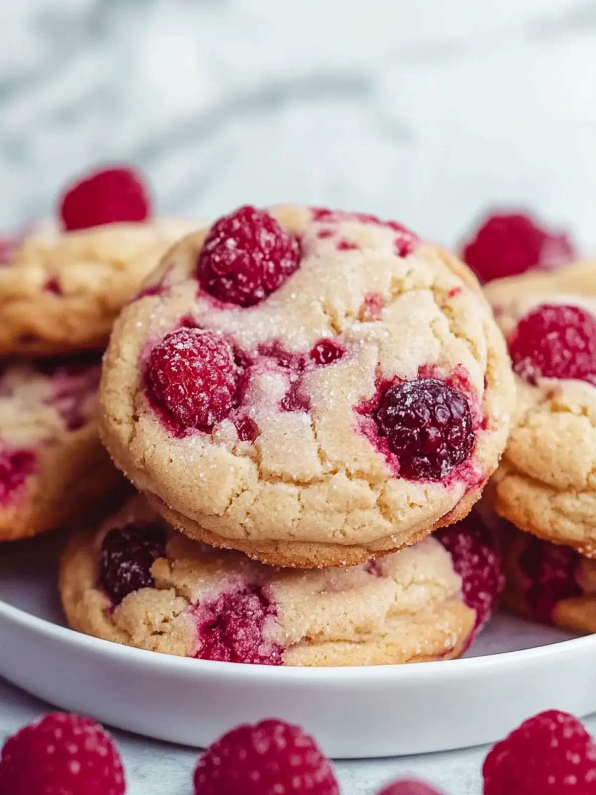 Raspberry Cookies