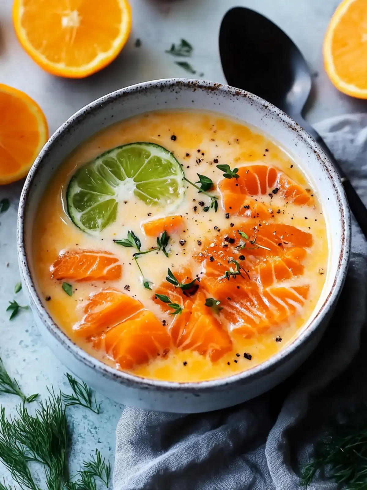 Creamy Salmon Soup