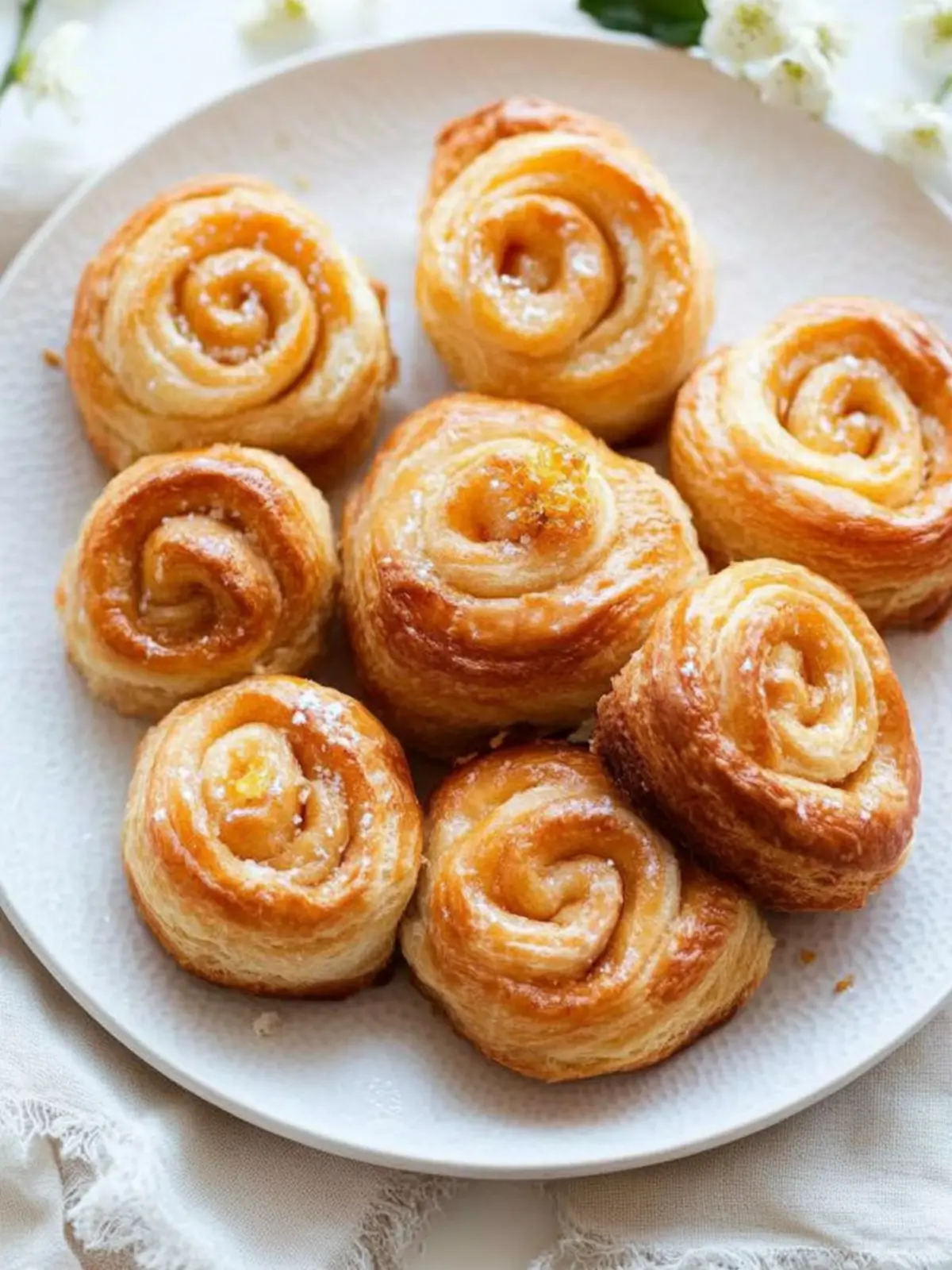 Marzipan & Orange Blossom Morning Buns