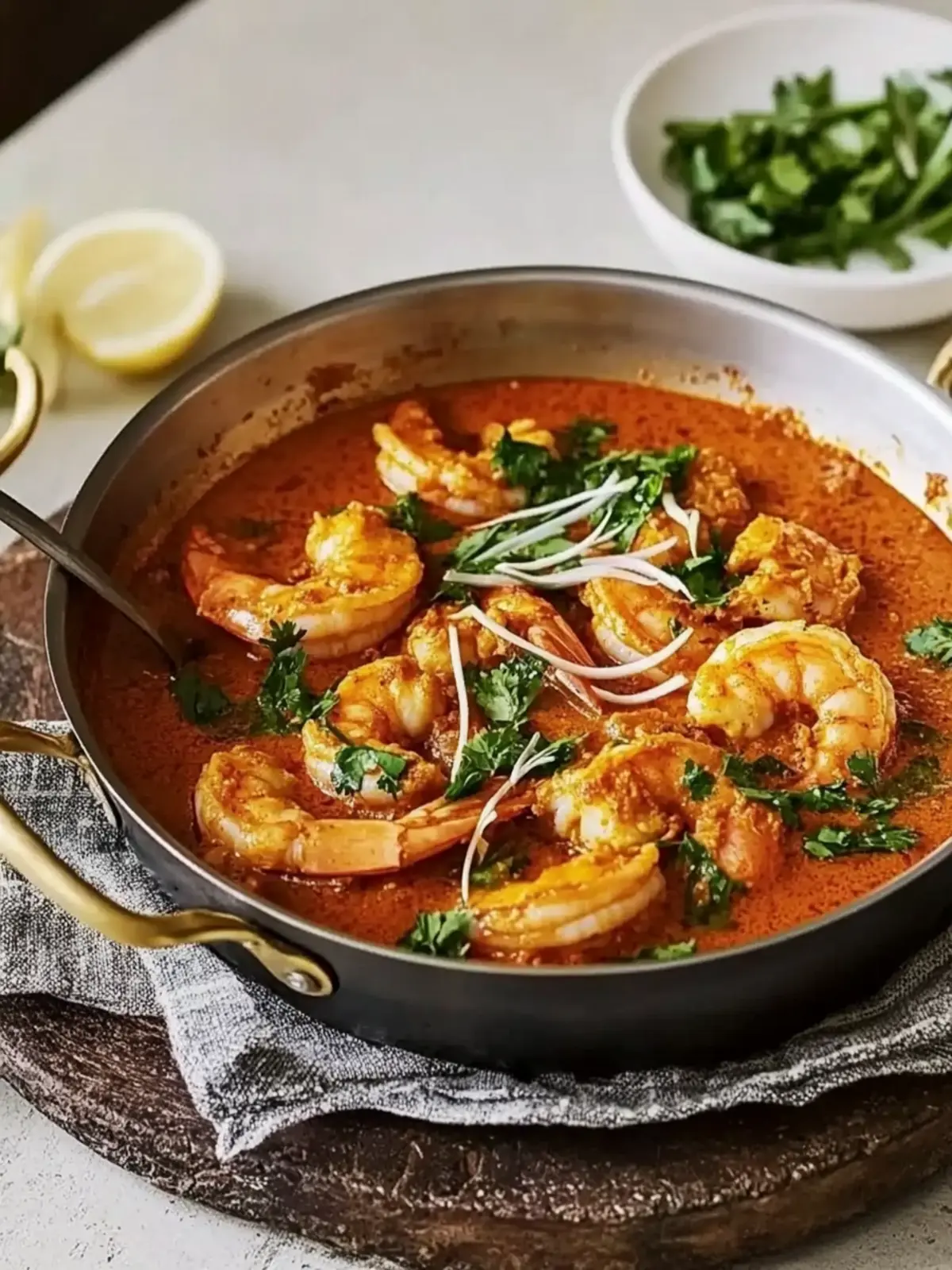 Prawn karahi