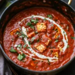 Kashmiri Lal Tofu Paneer