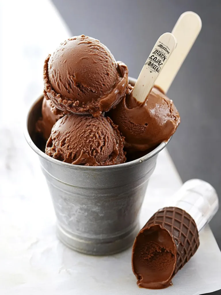Aztec Chocolate Caramel Ice Cream