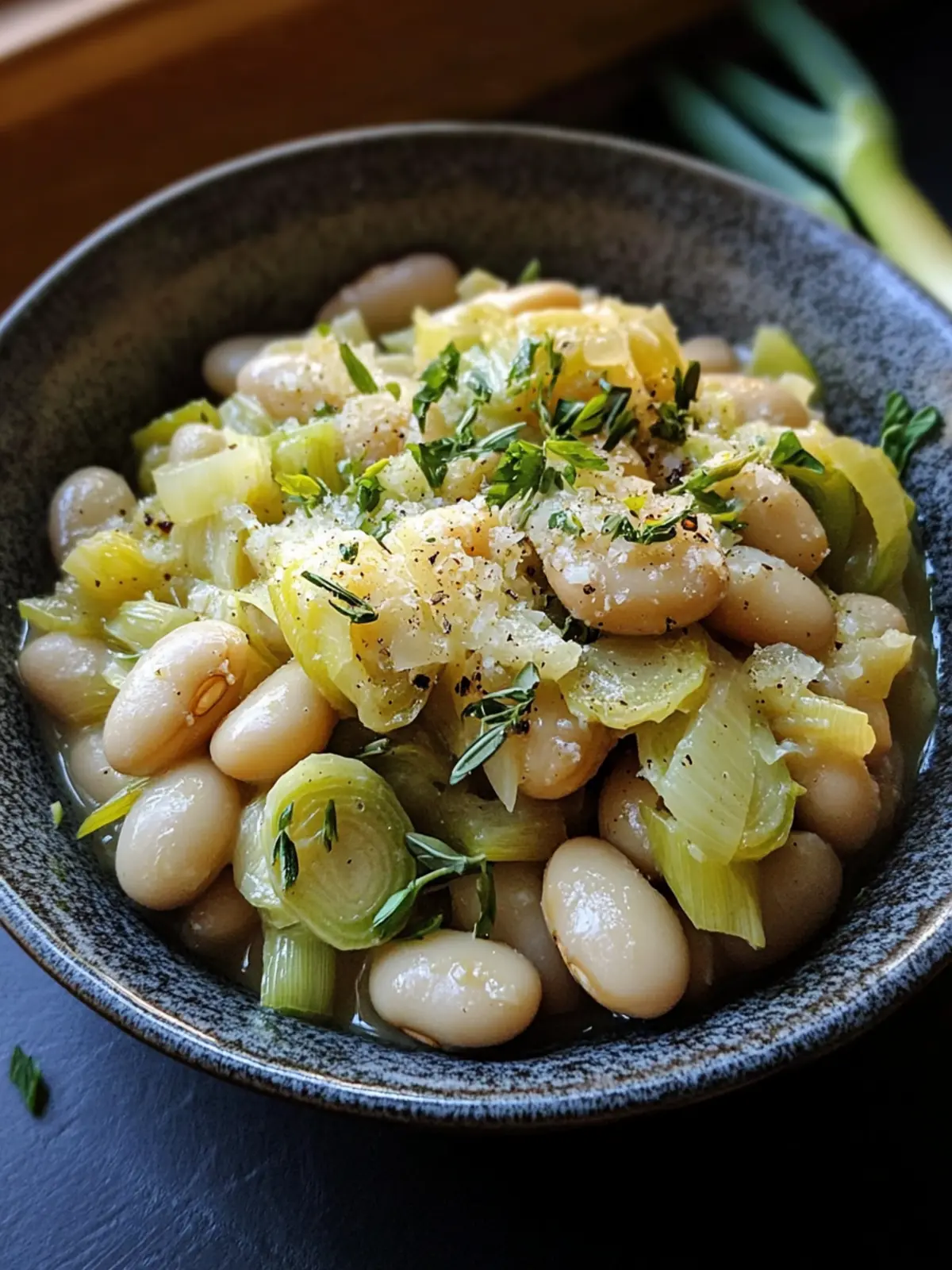Amazing Butter Beans with Leeks in 30 Minutes