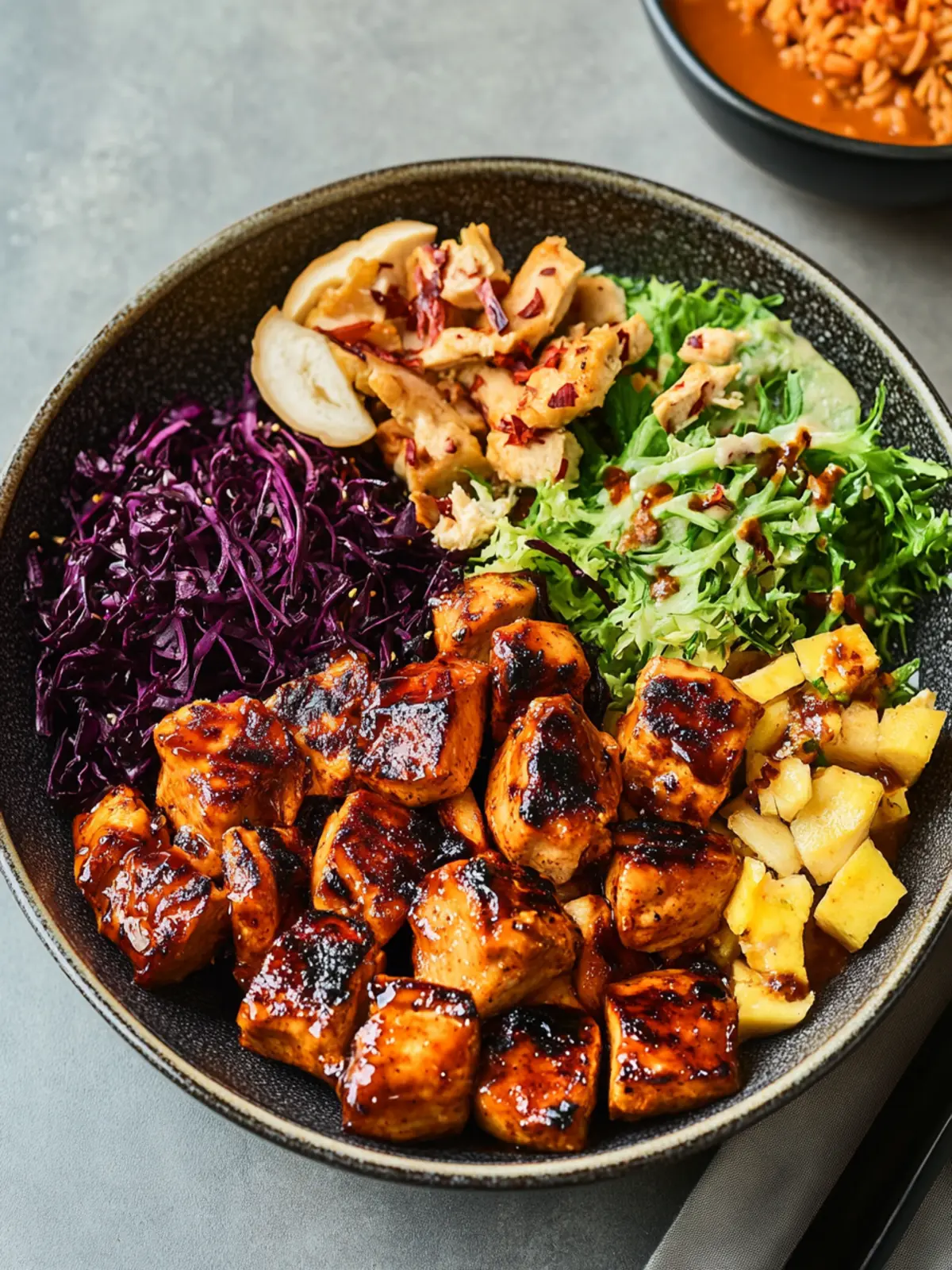 Hot Honey Chicken Plate (Sweetgreen Dupe)
