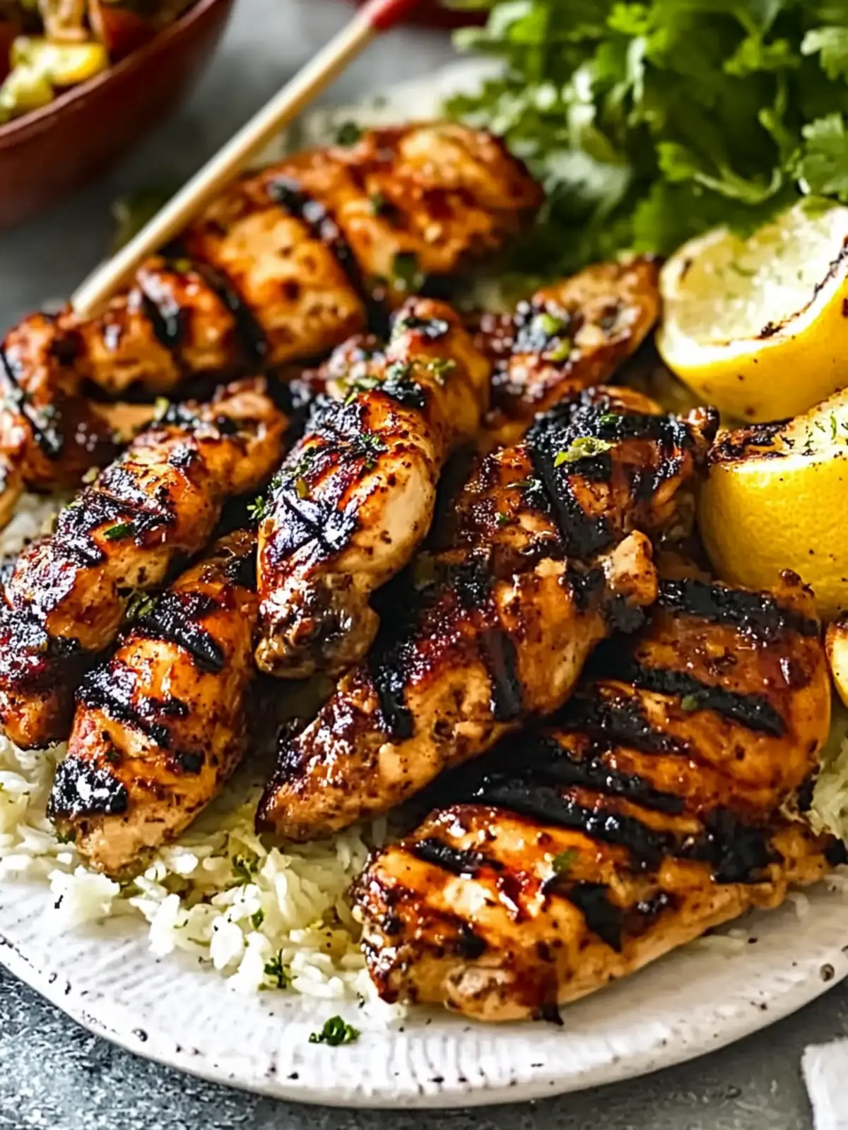 Frango churrasco (Grilled lemon & garlic chicken)