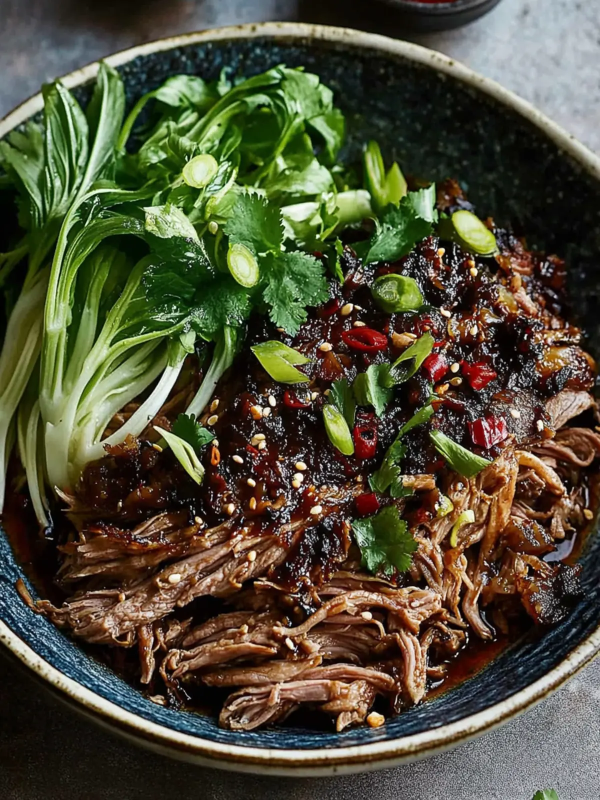 Chinese shredded lamb
