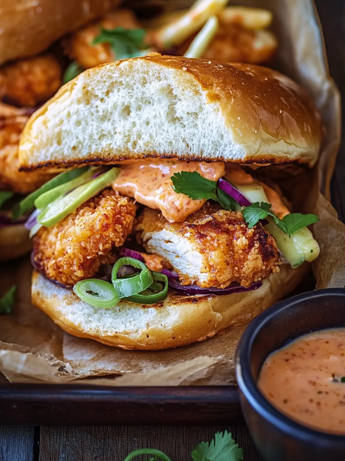 Bang Bang Chicken Sandwich