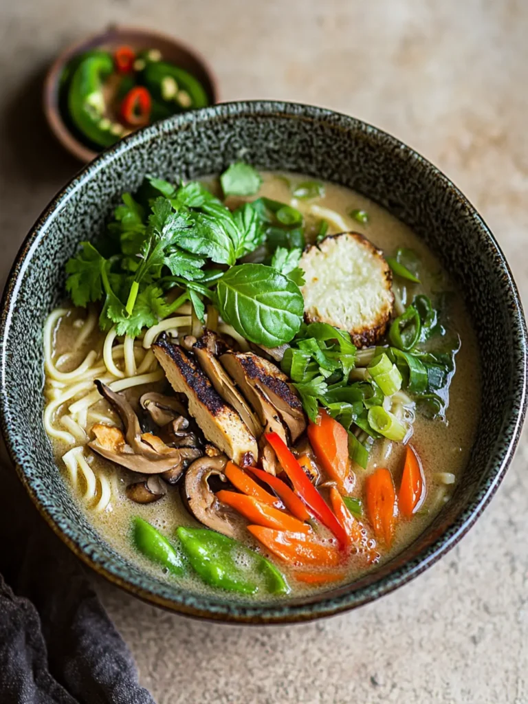 One Pot: Tahini, Lemongrass & Miso Noodle Soup