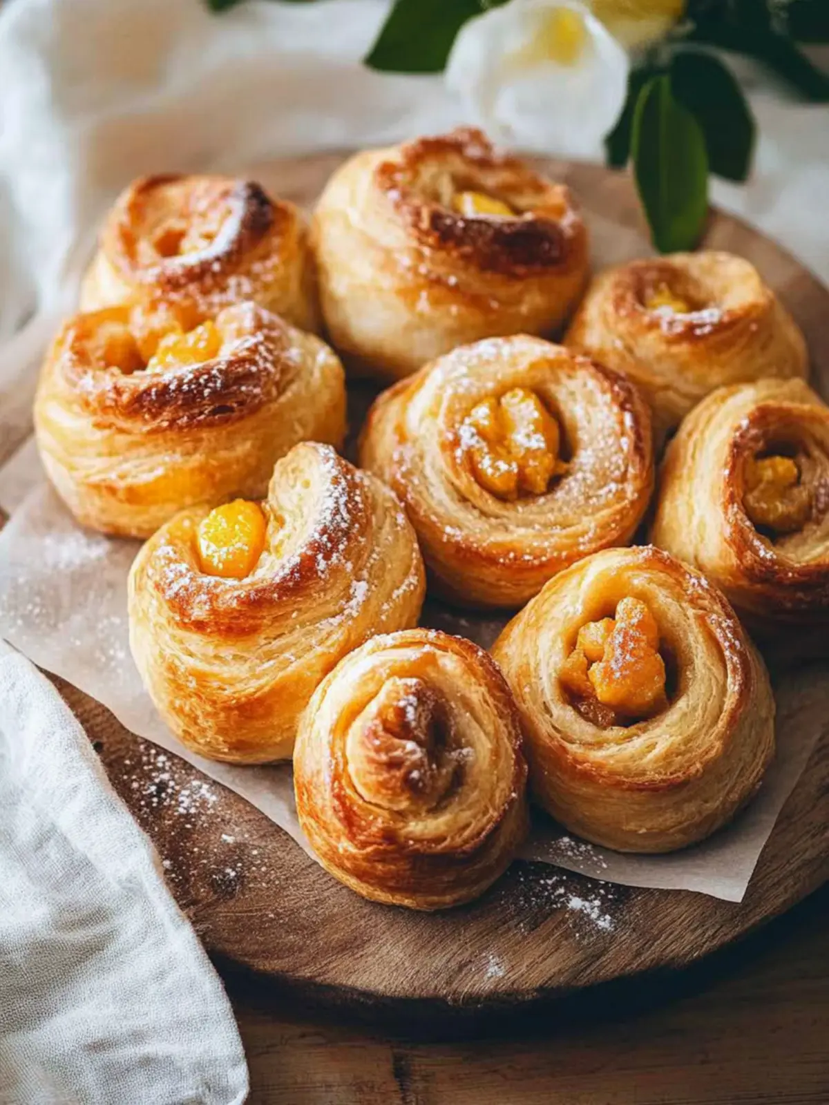 Marzipan & Orange Blossom Morning Buns