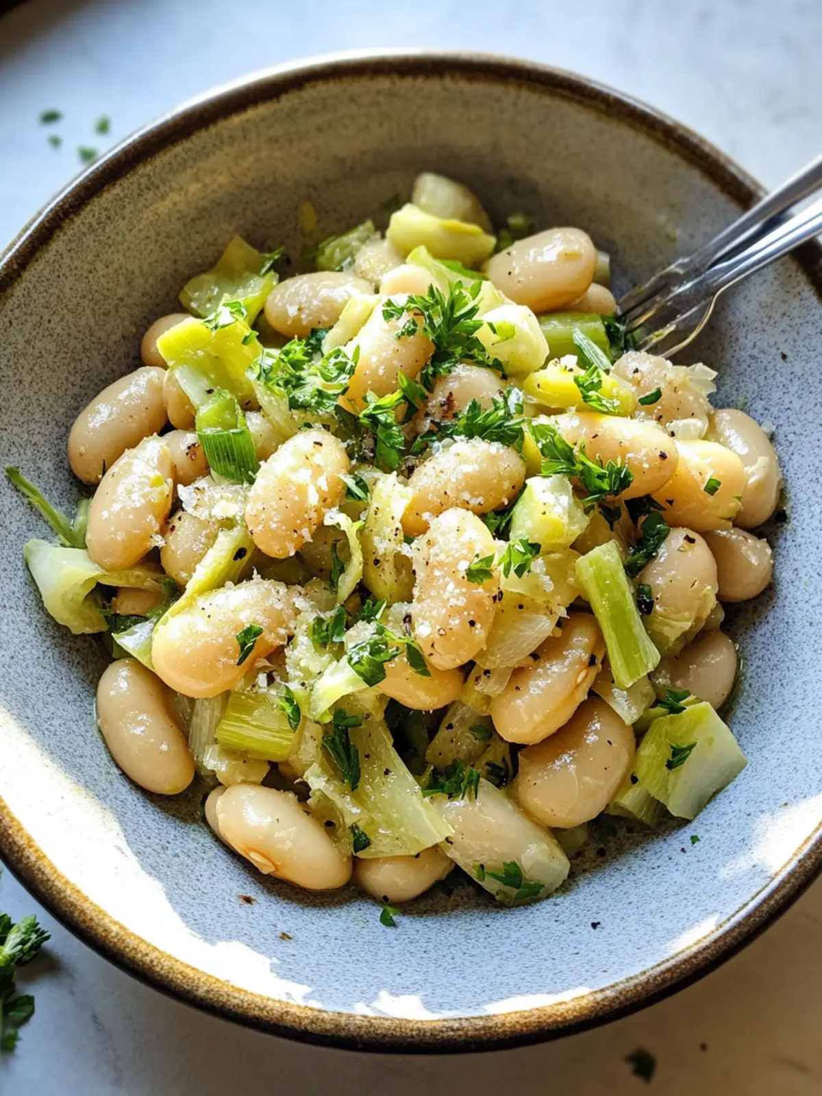 Amazing Butter Beans with Leeks in 30 Minutes