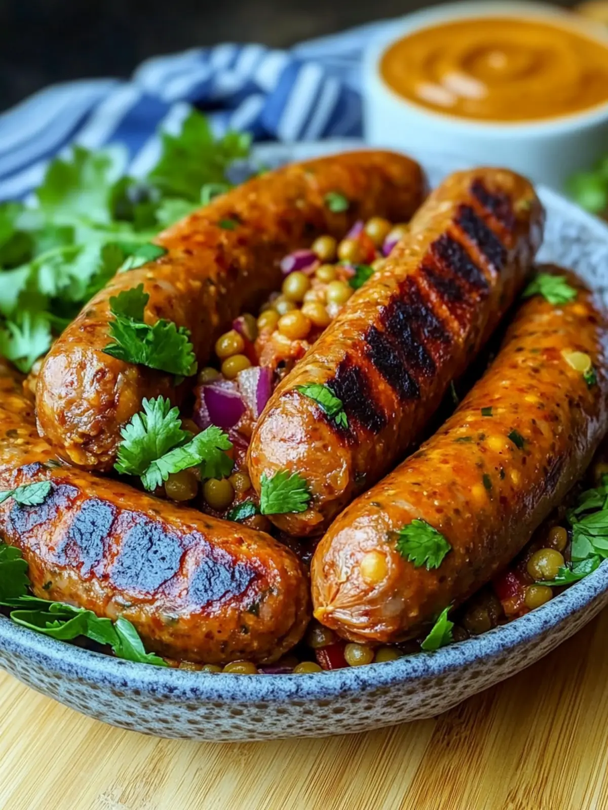 Homemade Smoky Chickpea & Lentil Sausage with a Kick