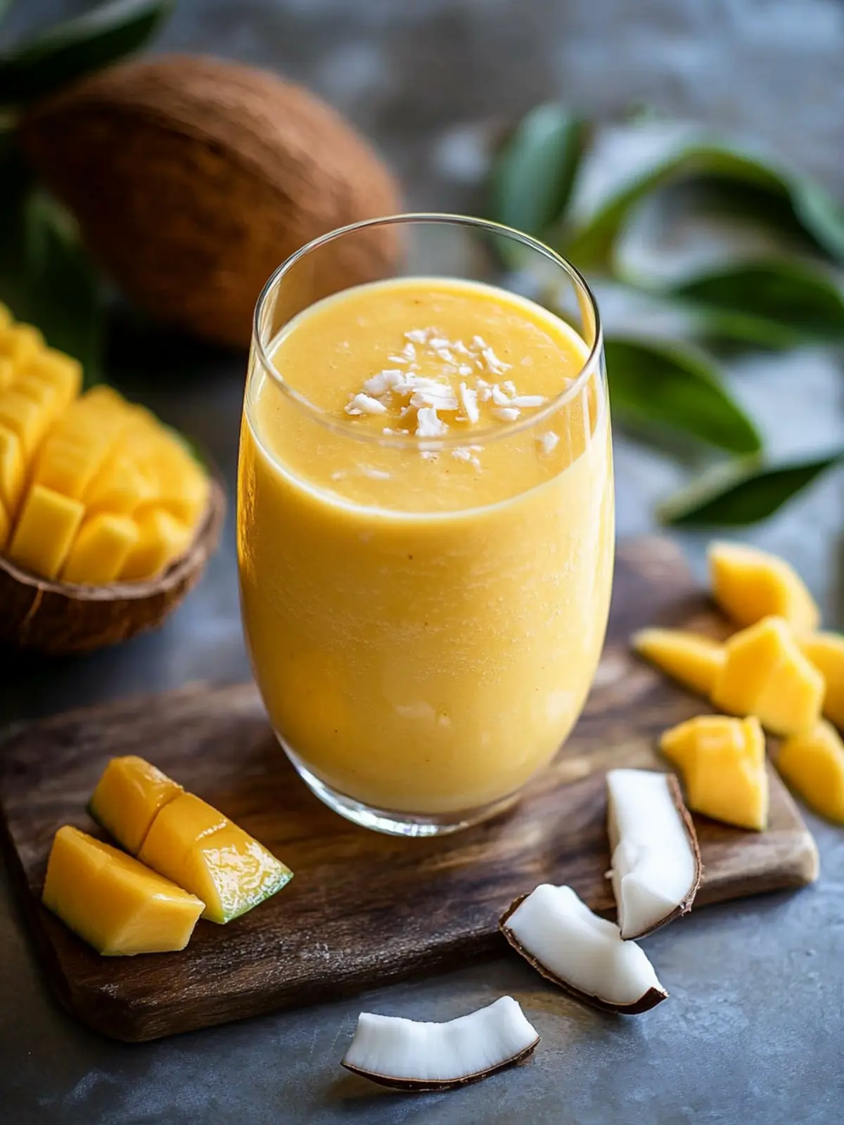 Mango Coconut Smoothie
