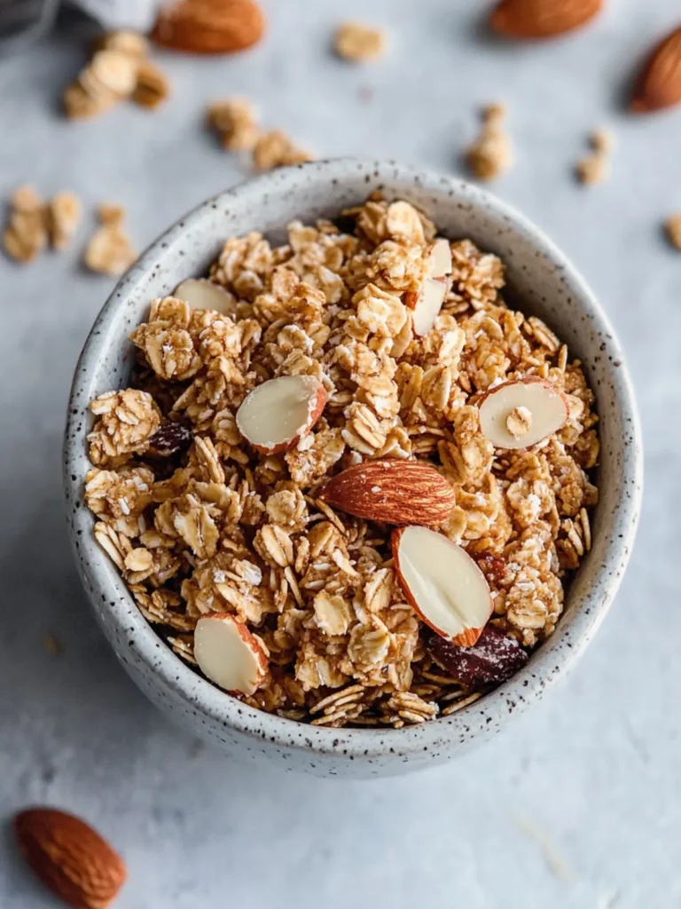 Vanilla Almond Granola Recipe