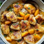 Coconut Peach Chicken