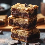 Salted Espresso Chocolate Chunk Blondies