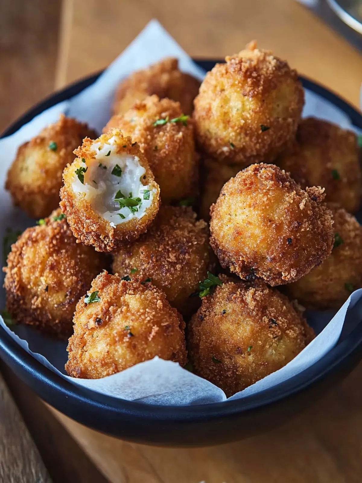 Crabby Hush Puppies