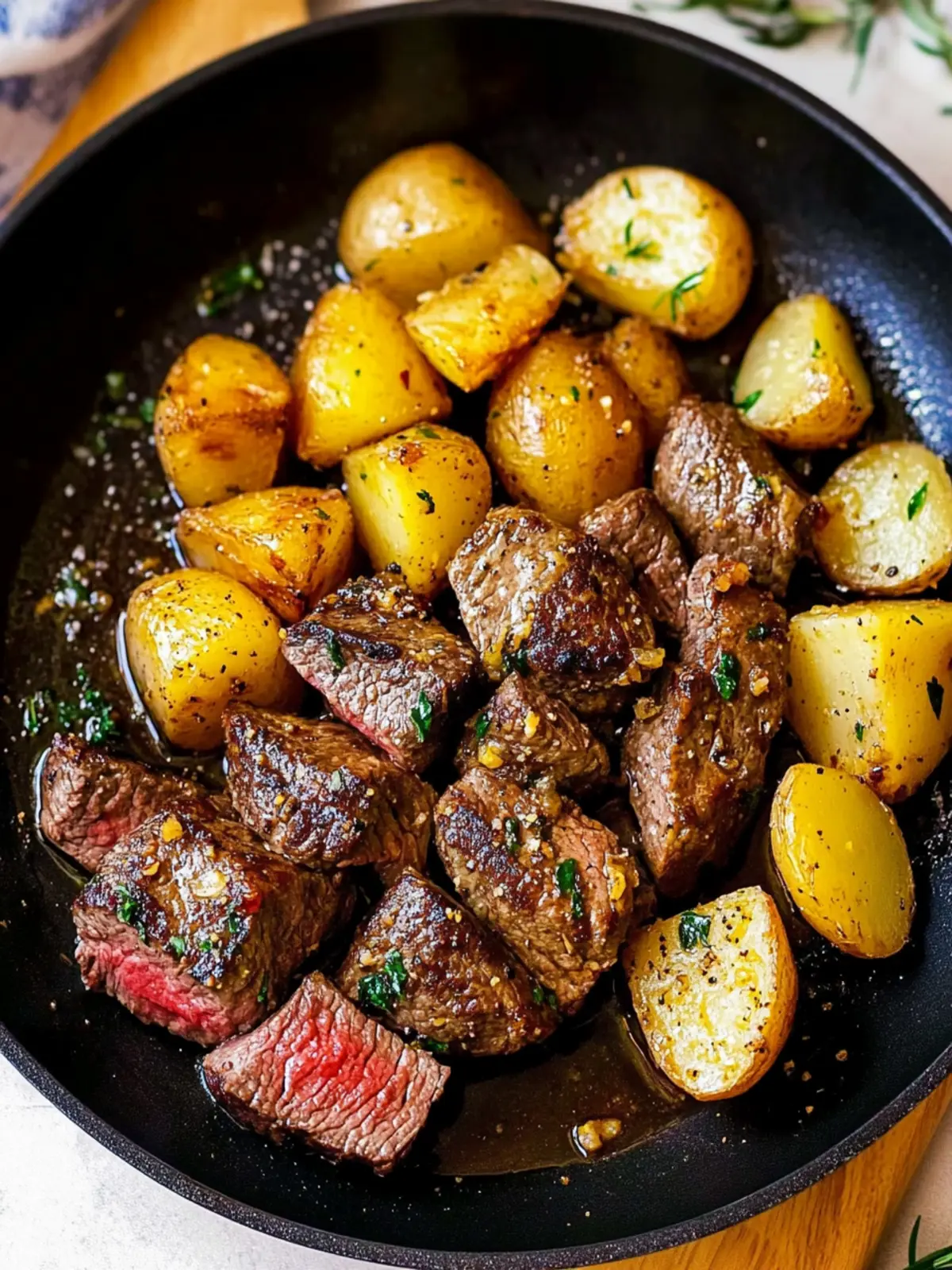 Steak and Potatoes