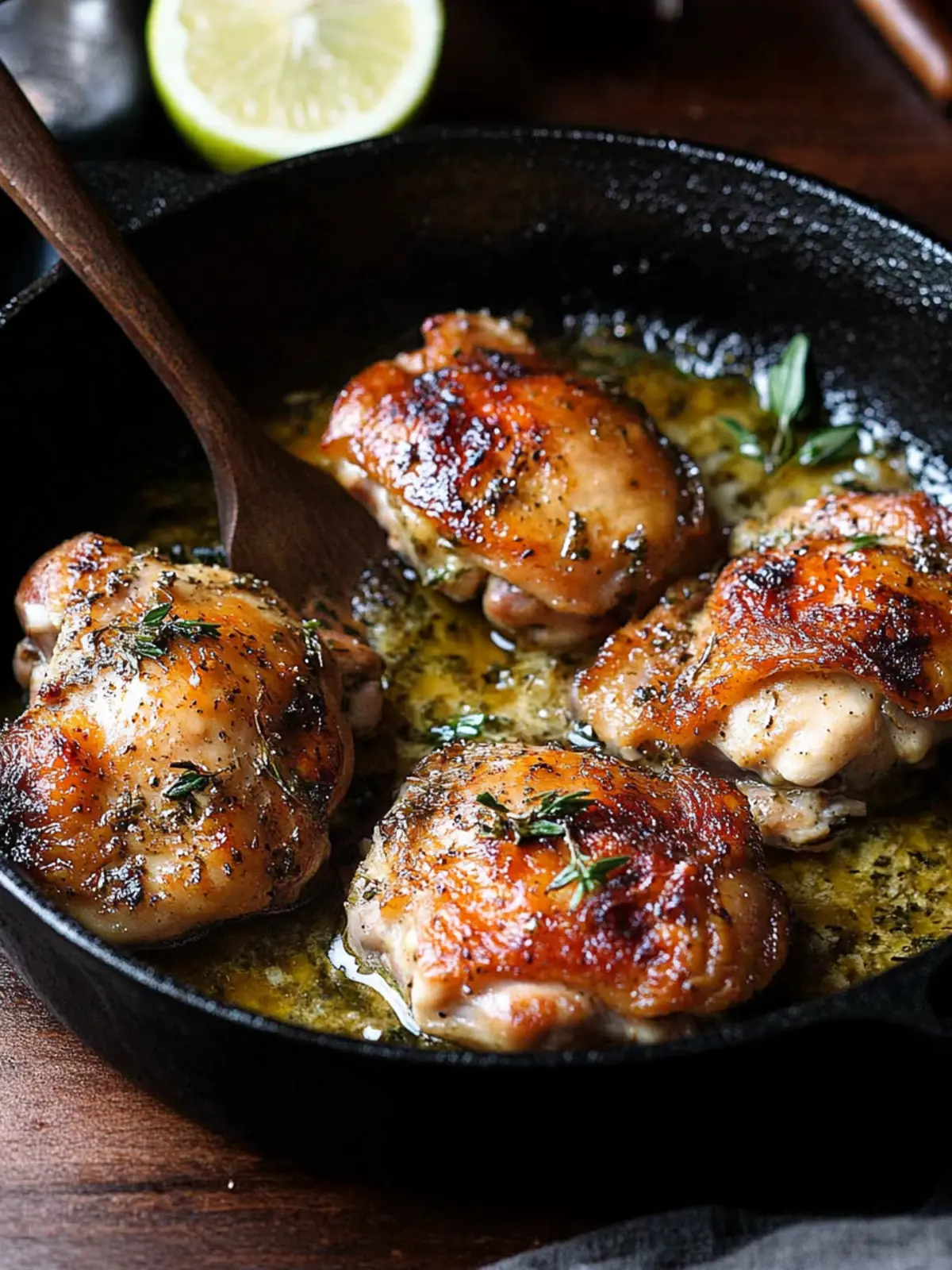 Herb Roasted Chicken Thighs