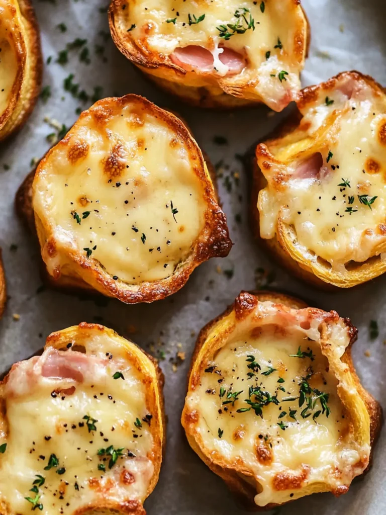 Croque Monsieur Bites