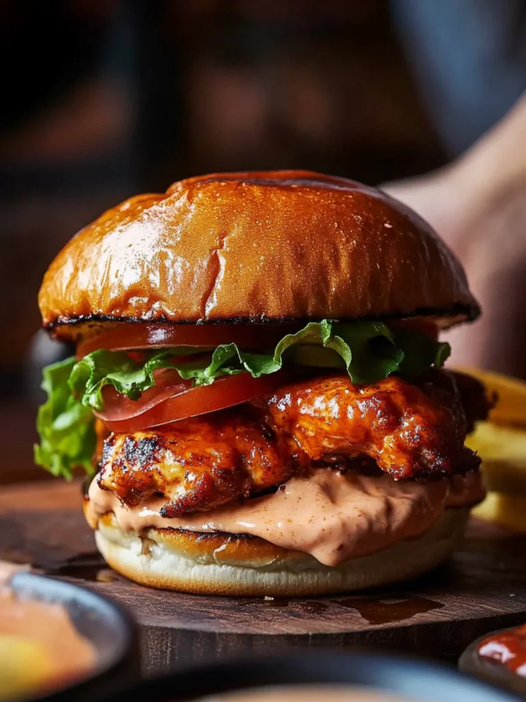 Nando’s Peri Peri Chicken Burger
