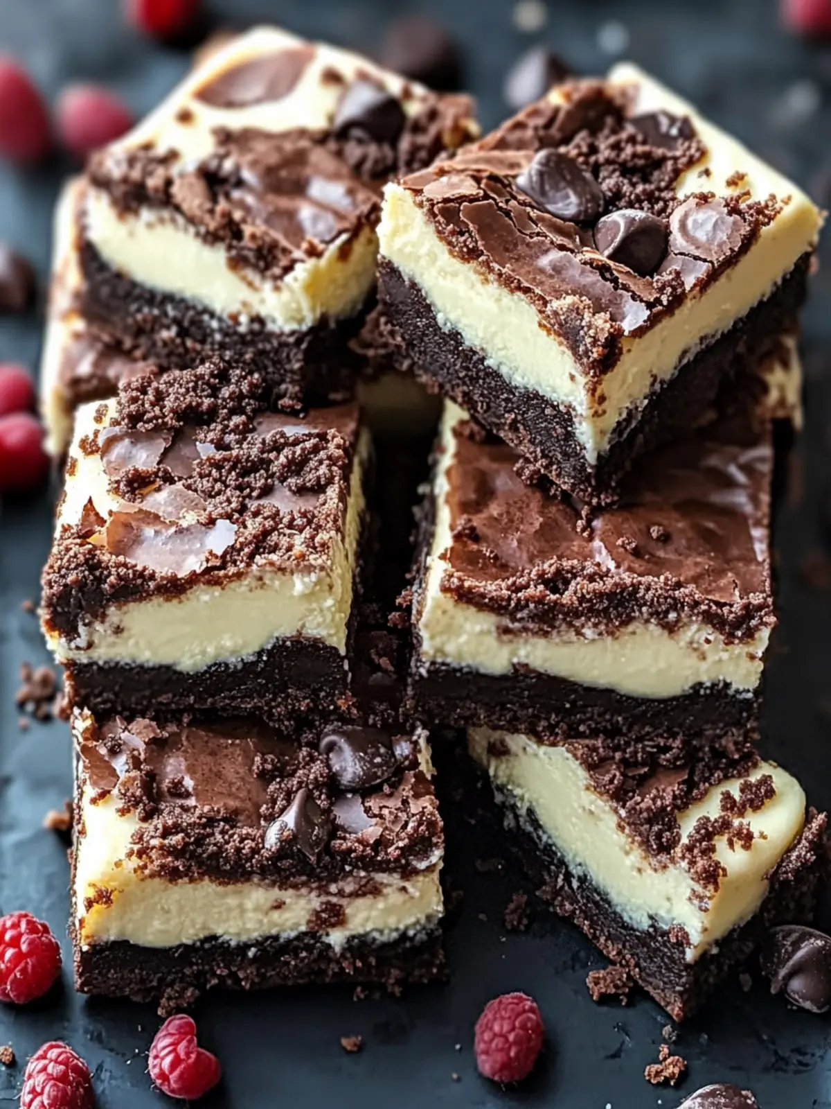 Cheesecake Brownies