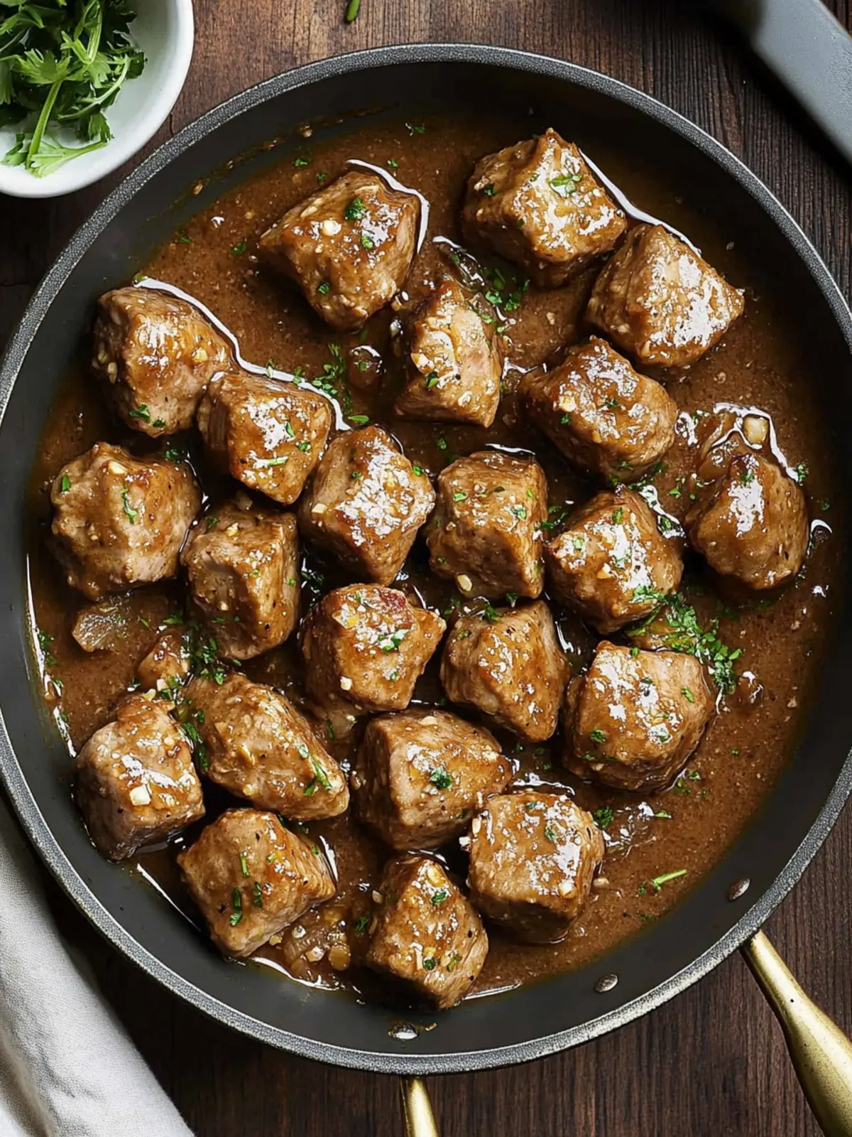 Garlic Pork Bites