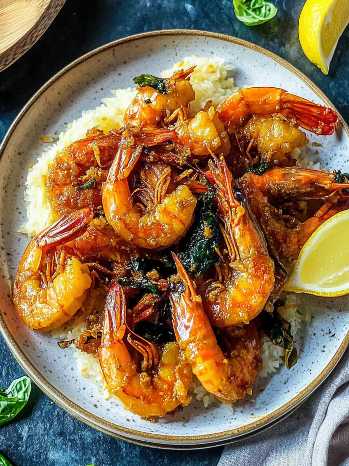 Malaysian Fried Butter Shrimp/Prawn